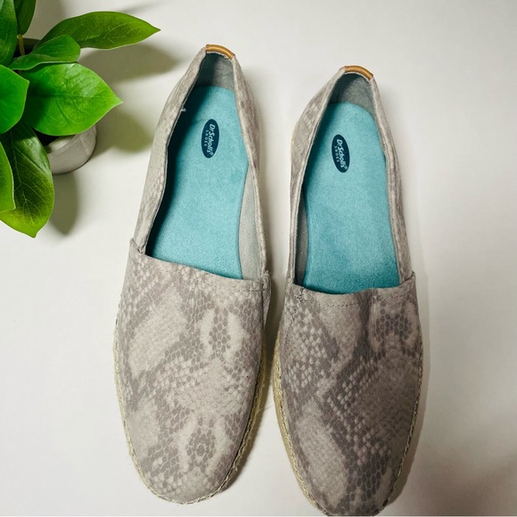 Dr.Scholl’s Women’s size 9.5 snake print espadrilles slip on orthope - Picture 3 of 9